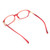 Blue Light Blocking Glasses MiddleAged Elderly Reading Glasses Spring Hinge Readers Red Frame Glasses for Women(+300 )