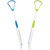 2Pcs Tongue Scraper Cleaner Oral Scrapers Bad Breath Cleaning Oral Care Tools for Adults