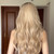 Women's Fashion Wig 26-inch Long Curly Wig with Bangs Trendy Ladies' Hair Wig with Hair Net for Women Party Daily Use