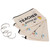 Teacher Appreciation Gifts 4pcs Teacher Makeup Pouch Bags 4pcs Stainless Steel Bracelet Set