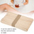 Wooden Disposable Epilation Wax Tool Hair Ice Cream Mask Removal Stick