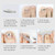 Ingrown Toenail Tools Kit Nail Treatment Pedicure Tools Ingrown Toenail Removal Correction Stainless Steel Ingrown Toe Nail Lifter Toenail Care Tool