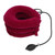 Cervical Neck Traction Device Pain Relief Soft Inflatable Neck Stretcher Collar for Elderly Rose Red