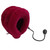 Cervical Neck Traction Device Pain Relief Soft Inflatable Neck Stretcher Collar for Elderly Rose Red