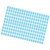 200pcs Tattoo Ink Cups Doll Shaped 20mm Height Flat Base Easy Ink Dipping Color Pigment Cups for Microblading Blue