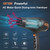 Pretfy Hair Dryer Hair Care Negative Ionic Hairdryer 2500W 2 Speeds 3 Heat Settings Fast Dry Hairdryers with Attachment Diffuser & Concentrator