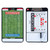 Pure2Improve American Football Coach Board Green and White