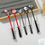 Christmas Movie Makeup Brushes Set Cosmetic Cosplay Makeup Brush Set with Storage Bag Gift for Women