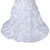 Elegant White Wedding Dress Model D Size 38