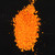 Nail Phosphor Powder Halloween Nail Art DIY Fluorescent Powder Manicure Tool 100gOrange