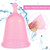 Women Reusable Medical Silicone Leak proof Feminine Hygiene Period Menstrual Cup Pink S