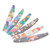 6PCS Nail Files 2 Sided Reusable Wear Resistant Durable High Toughness Washable Buffer File