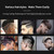 Electric Hair Clipper Barber Hair Clippers Haircut Tools for Men with 4 Limit Combs (1.5mm/2mm/3mm/4mm) with Lubricating Oil Rechargeable Home Salon Use USB Charging