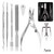 7 Pcs Professional Toe Nail Clipper Set for Ingrown Thick Nail Stainless Steel Ingrown Toenail Kit