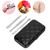 11pcs Manicure Pedicure Nail Clippers Set Stainless Steel Acne Removal Tool KitBlack