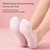 1 Pair Silicone Socks Breathable Moisturizing Socks Silicone Heel Protector Foot Care for Dry Cracking Skin