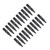 20pcs Tattoo Ballpoint Pen Cartridges for Practice Dotwork Drawing 0.5mm Tip Tattoo Ball Pen Cartridges 4ml Black