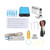 Tattoo Kit Liner Tattoo Motor Gun Kits Tattoo Machine Accessories for Beginners 90‑265V SilverUK Plug