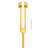 Tuning Fork Set Ear Cleaning Massage Tool Aluminum Picking Fork for Stress Relive Sound Vibration Healing