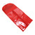 Hair Extensions Storage Bag Portable Dustproof Hair Extensions Carrier Holder with Zipper for Travel Daily UseRed