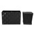 Hairdressing Tools Accessories Storage Box Scissors Comb Hair Clip Dresser Organizer (Black)