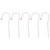 5pcs Endodontic Locator Accessories Stainless Steel Dental Apex Root Canal Hooks Parts