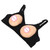 Silicone Breast Form Black Shoulder Strap Artificial Fake Boobs for Crossdresser 1400g