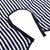 Soft Cloth Hair Cutting Barber Cape Hairdressing Salon Gown Bib Apron Vertical Stripes