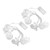 2pcs Star Moon String Lights LED Home Decor Battery Box Operated Waterproof Ramadan Decorations Light for Outdoor Party