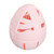 Silicone Egg Cleansing Brush Dirts Removal Reusable Egg Scrubber Brush Cleaner for Freshing Eggs Pink
