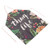 Nail Salon Apron Soft Linen Flower Pattern Antifouling Working Apron for Men Women