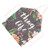 Nail Salon Apron Soft Linen Flower Pattern Antifouling Working Apron for Men Women