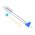 32HZ Aluminum Alloy Tuning Fork with Hammer Diagnostic Therapy Health Care Tool