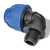 PE Hose Connector Male Elbow 16 Bar 32mm to 1/2 inch 2pcs