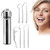 7Pcs Stainless Steel Toothpick Set Portable Reusable Metal Toothpicks Cleaning Kit with Holder for Outdoor Picnic Camping Traveling