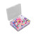 Pony Beads Kit Candy Color DIY Jewelry Making Beads Hair Beads for Bracelet Necklace Crafts MakingMixed Color