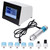 ED Shockwave Therapy Machine 11 Massage Heads Adjustable Gears Pain Relief Extracorporeal Device Blue Silver 100‑240VEU Plug