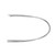 50pcs Dental Orthodontic Arch Wire Stainless Steel Orthodontic Arch Wire for Dentist 0.16 X 0.16 Inch Lower