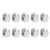 10pcs Glass Plate Fixing Clamp Zinc Alloy Board Fixing Clip for 6‑8mm Glass Wooden Boards
