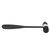 Neurological Examination Reflex Hammer Massage T Shape Silicone Head Percussion Reflex Hammer with Pointed Tip Handle