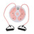 Body Twisting Board Rotating Waist Twisting Disc 8 Magnets Fitness Twisting Board Aerobic Exercise Fitness Equipment