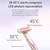 4-in-1 Facial Beauty Device LED Red Light Therapy Face Skincare Wand Microcurrent Facial Eye Massager Smooth Wrinkles Anti Aging with Heat Therapy