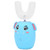 Automatic Toothbrush Cartoon Modeling Electric Toothbrush With UShaped Head for Children(Blue )