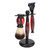 3pcs Shaving Holder Brush Set Manual Lightweight Beard Brush Holder Set with Razor for Men