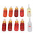 Ibcccndc 10pcs Lip Glow Ampoule Serum Set Lip Pigment Coloring Serum Set for Microneedle Lip Coloring