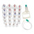 24pcs Cups Chinese Vacuum Cupping Set Massage Therapy Suction Acupuncture