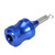 Aluminium Alloy Tattoo Cartridge Knurled Grip Tube Tattoo Machine Gun Handle Grip Blue
