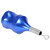 Aluminium Alloy Tattoo Cartridge Knurled Grip Tube Tattoo Machine Gun Handle Grip Blue