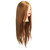 Hairdressing Mannequin Head 85 Percent Real Hair Flexible Multipurpose Hair Styling Head for Salon Use