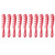 10Pcs Wide Tooth Comb Ergonomic Handle Round Edge Skin Friendly Styling Wide Comb for Men Women Hair Styling Hair Salons